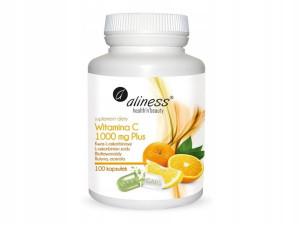 Witamina C 1000mg Plus 100kaps Aliness