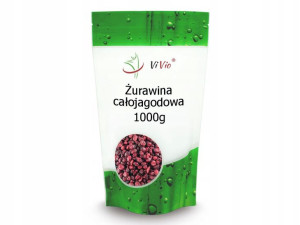 Żurawina Suszona Cała Vivio 1kg Wysoka Jakość
