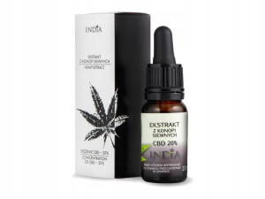 Olej Konopny Z Cbd 20% 10ml India