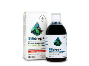 Silidrop Krzem Organiczny + Bor 500ml Aura Herbals