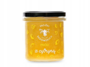 Miód Z Cytryną 430g Pasieki Sadowskich