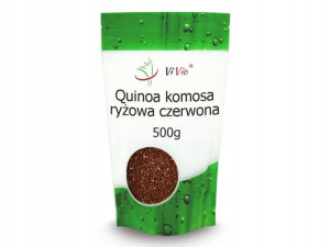 Quinoa Komosa Czerwona Naturalna 500g Vivio