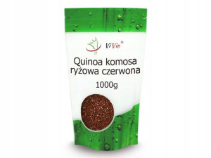 Quinoa Komosa Czerwona Naturalna 1000g Vivio