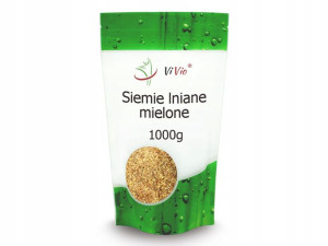 Siemię Lniane Mielone 1000g 1kg Wysoka Jakość