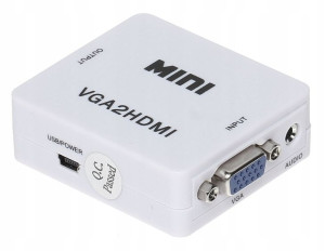 Konwerter Adapter Vga+au/hdmi-eco Vga+audio Hdmi