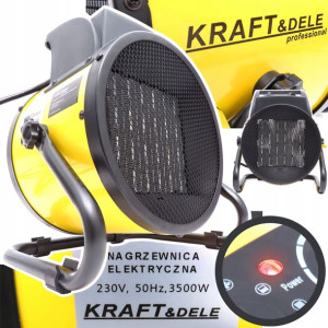 Nagrzewnica Elektryczna 3,5kw Farelka Grzejnik