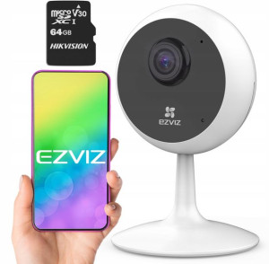 Mini Kamera Ezviz Wifi Fullhd+ Gratis Microsd 64gb