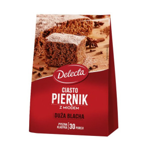 Piernik korzenny Delecta Ciasto Duża blacha 680 g