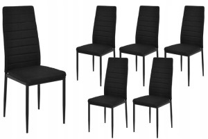 NOWOCZESNE krzesła 6 sztuk loft industrial SALON kuchnia metal KOLORY
