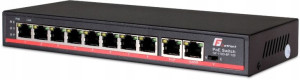 Switch Poe Getfort 8fe X Poe + 2ge Uplink Rack