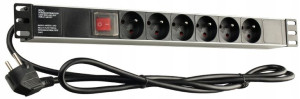 Listwa Zasilająca Rack 19 Cali Getfort Lgf-06-z