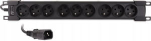 Listwa Zasilająca Rack Getfort 9r30/iec Wtyk C14