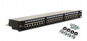 Patch Panel Ftp Cat.5e 24 Port Pgf-5eftp24-b6