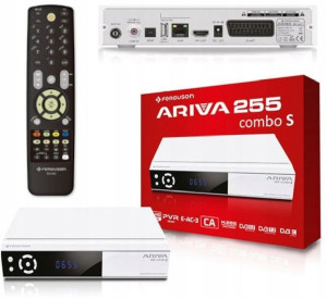 Tuner DVB-T2/S2 Ferguson Ariva 255 Combo S WHITE