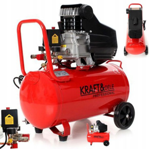 Kompresor Olejowy Sprężarka 50l 3.8km 8 Bar 230v