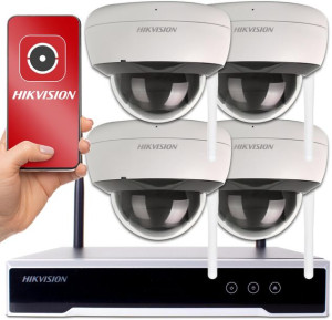 Zestaw Monitoringu Wifi Hikvision Cctv 4mpx 2k Hdd