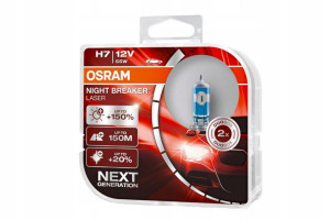Żarówka H7 Osram Night Breaker Laser 12v 55w 2szt