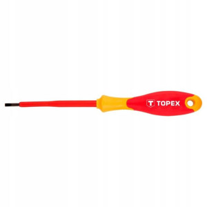 Wkrętak płaski 1000V, 3.0x100 mm CrMo TOPEX 39D471