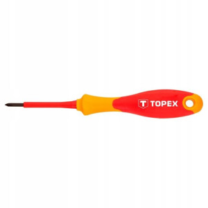 Wkrętak krzyżowy 1000V, PH0 x 60 mm TOPEX 39D475