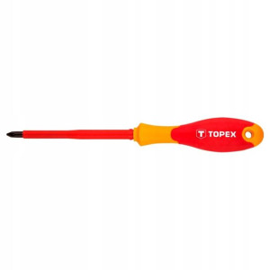 Wkrętak krzyżowy 1000V, PZ2 x 100 mm TOPEX 39D480