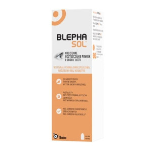 Blephasol, płyn micelarny do pielęgnacji wrażliwych powiek, 100 ml