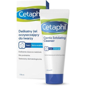 Cetaphil, delikatny żel oczyszczający do twarzy, 178 ml