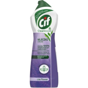 Cif Cream, mleczko do czyszczenia z mikrokryształkami, LILA FLOWERS, 780 g