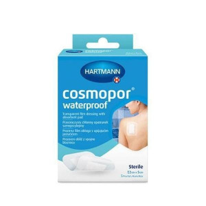 Cosmopor Waterproof, opatrunek jałowy, 7,2x5 cm, 5 szt.