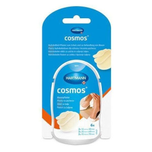 Cosmos, plastry na pęcherze, 3 rozmiary, 6 szt.