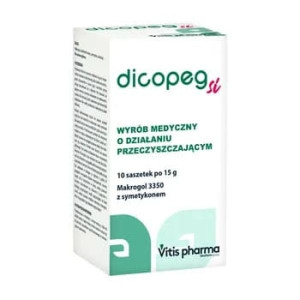 Dicopeg Si, proszek do sporządzania roztworu doustnego, 10 x 15 g