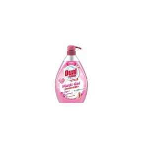 Dual Power, płyn do mycia naczyń z pompką, DELIKATNE DŁONIE, 1000 ml