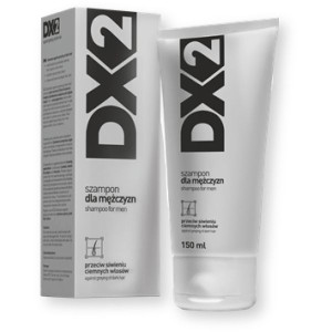 DX2, szampon dla mężczyzn przeciw siwieniu ciemnych włosów, 150 ml