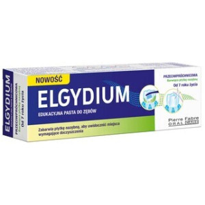 Elgydium Edukacyjna, pasta do zębów barwiąca płytkę nazębną, 50 ml
