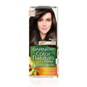 Farba do włosów Garnier Color Naturals, 4.00 GŁĘBOKI CIEMNY BRĄZ, 1 szt.