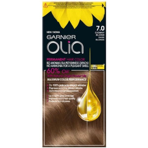 Farba do włosów Garnier New Olia, 7.0 CIEMNY BLOND, 1 szt.