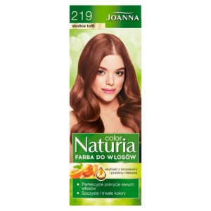 Farba do włosów Joanna Naturia, 219 Słodki Toffi, 1 szt.