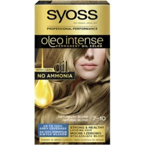 Farba do włosów Syoss Oleo Intense, Naturalny Blond 7-10, 1 szt.