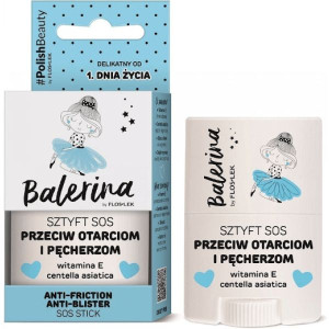 FlosLek Balerina, sztyft SOS przeciw otarciom i pęcherzom, 20 g