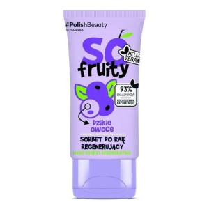 FlosLek So Fruity, regenerujący krem-sorbet do rąk, dzikie owoce, 50 ml