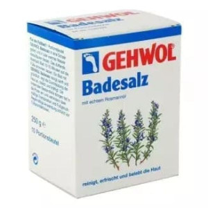 Gehwol Badesaltz, sól rozmarynowa do kąpieli, saszetki 25 g, 10 szt.