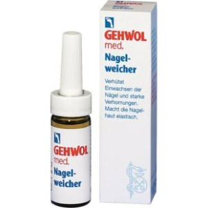 Gehwol med, płyn zmiękczający paznokcie i skórki, 15 ml
