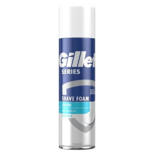 Gillette Series Sensitive Cool, Pianka Do Golenia, 250 ml