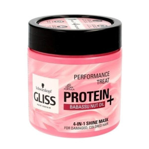 Gliss Hair Repair Protein+, maska do włosów 4w1, nabłyszczająca, 400 ml