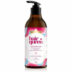 Hair Queen, Szampon do skóry głowy i włosów średnioporowatych 400 m