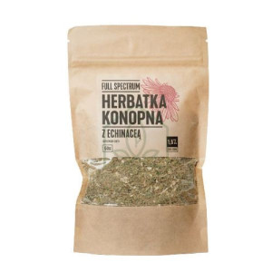 Herbatka Konopna CBD z echinaceą Full Spectrum, 50 g