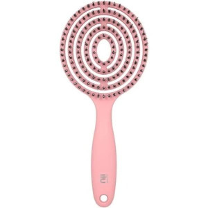 ILU Lollipop Brush Pink, szczotka do włosów różowa, 1 sztuka