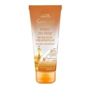 Joanna Sensual, krem do stóp regenerujący z olejkiem arganowym, 100 g