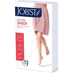 JOBST Ultra Sheer, pończochy CCL1, czarne, rozmiar 2, 1 para