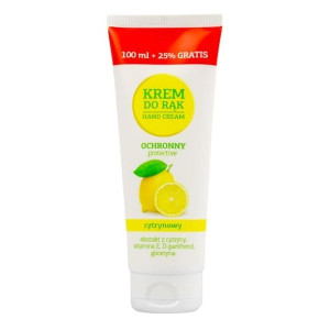 Krem do rąk cytrynowy, ochronny, 125 ml