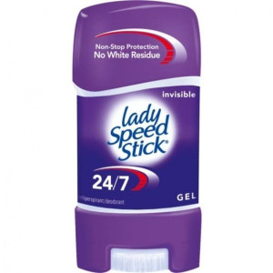 Lady Speed Stick, Invisible 24/7, antyperspirant w żelu dla kobiet, 65 g